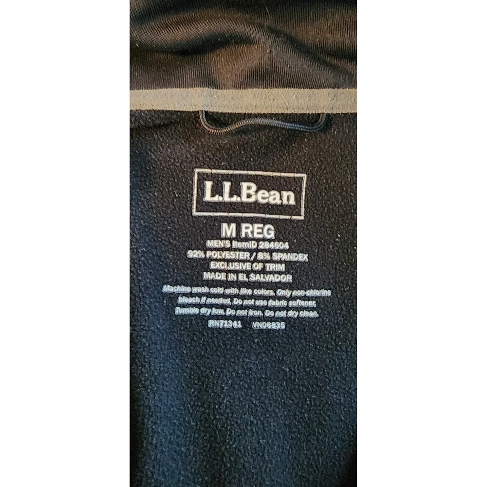 LL Bean‎ Vest Mens M Slightly Fitted Hiking
